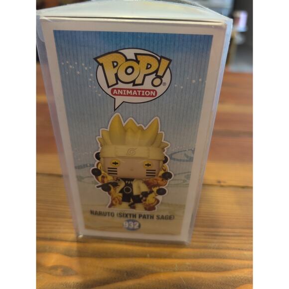 Funko Pop! Naruto (Sixth Path Sage) #932 Glows in the Dark Special Edition Sleev - Picture 3 of 6